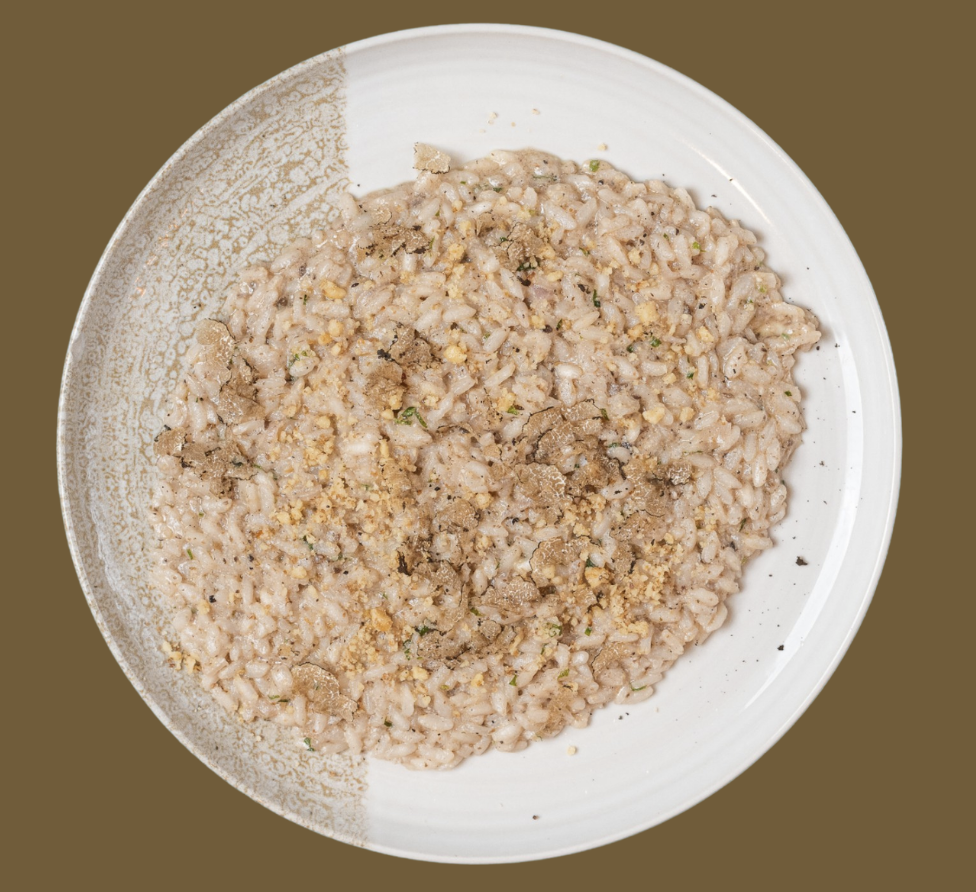 Ризото с горгонзола и орехи